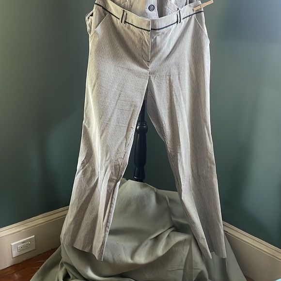 Striped sears sucker suit Women's Jacket large Pants - Picture 5 of 6